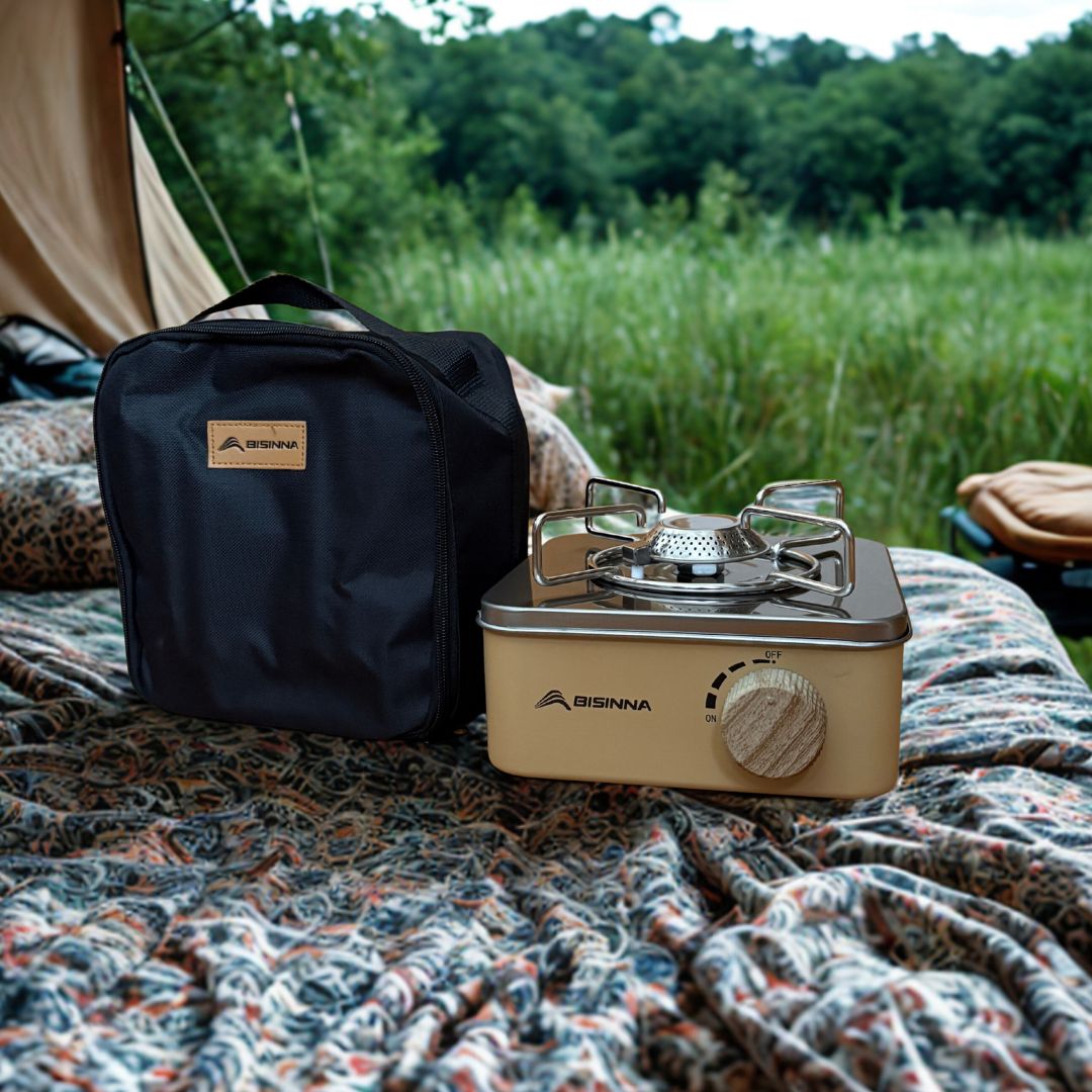 BISINNA｜2800W高火力キャンプガスストーブ（ポータブルカセット式）