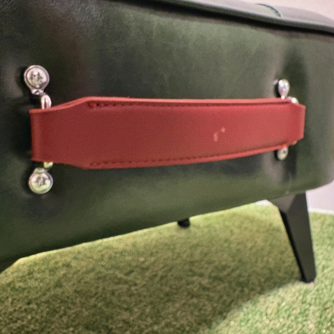 Vintage Luxe｜ヴィンテージ風オットマン（リビング用）